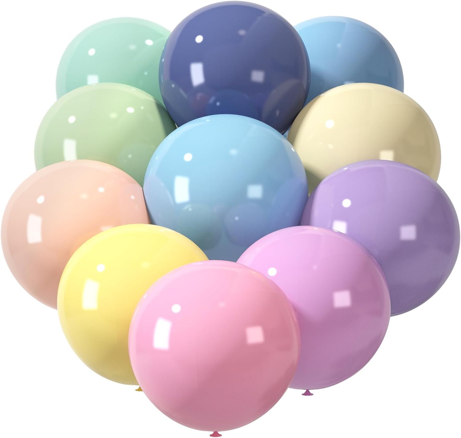 LovesTown 15PCS Pastel Balloons 18inch