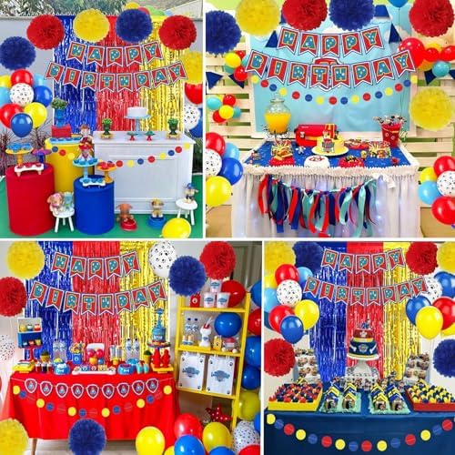 Paw Birthday Decorations Latex Balloons Kit