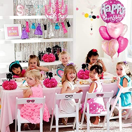 36inch Hot Pink Birthday Foil Balloons Decorations