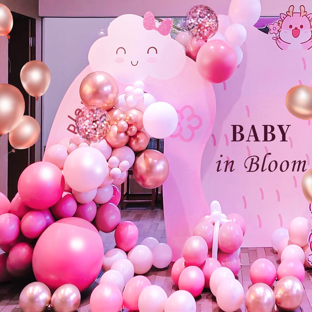 146 Pcs Balloon Arch Garland Kit for Party Decorations