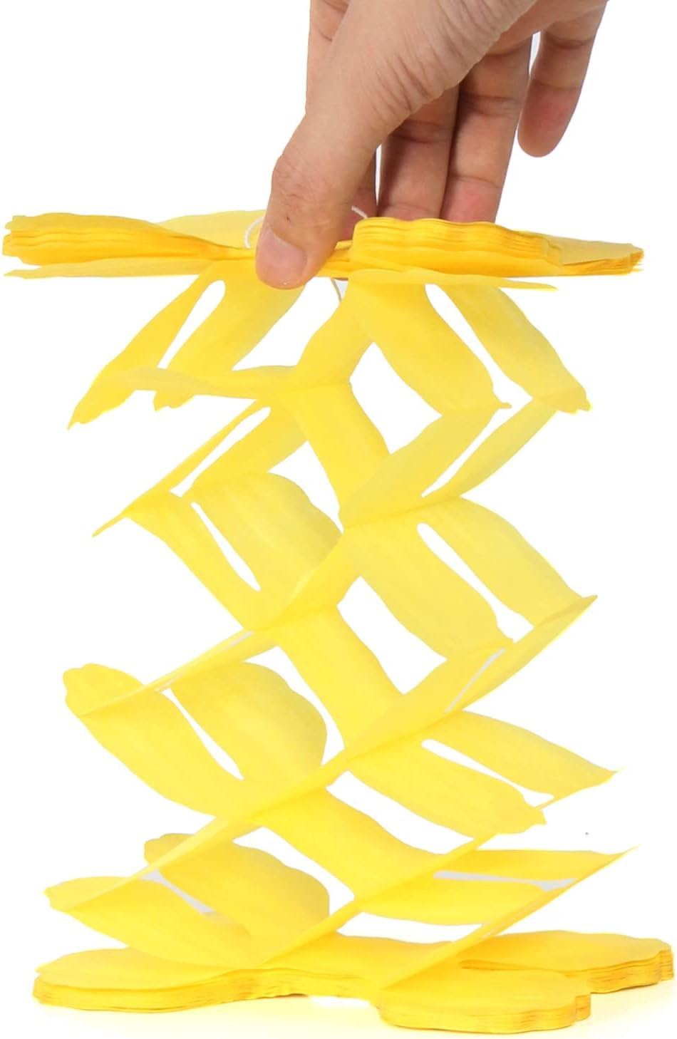 White Yellow Party Streamers Garland 157 Ft Four Leaf Clover Hanging Banner