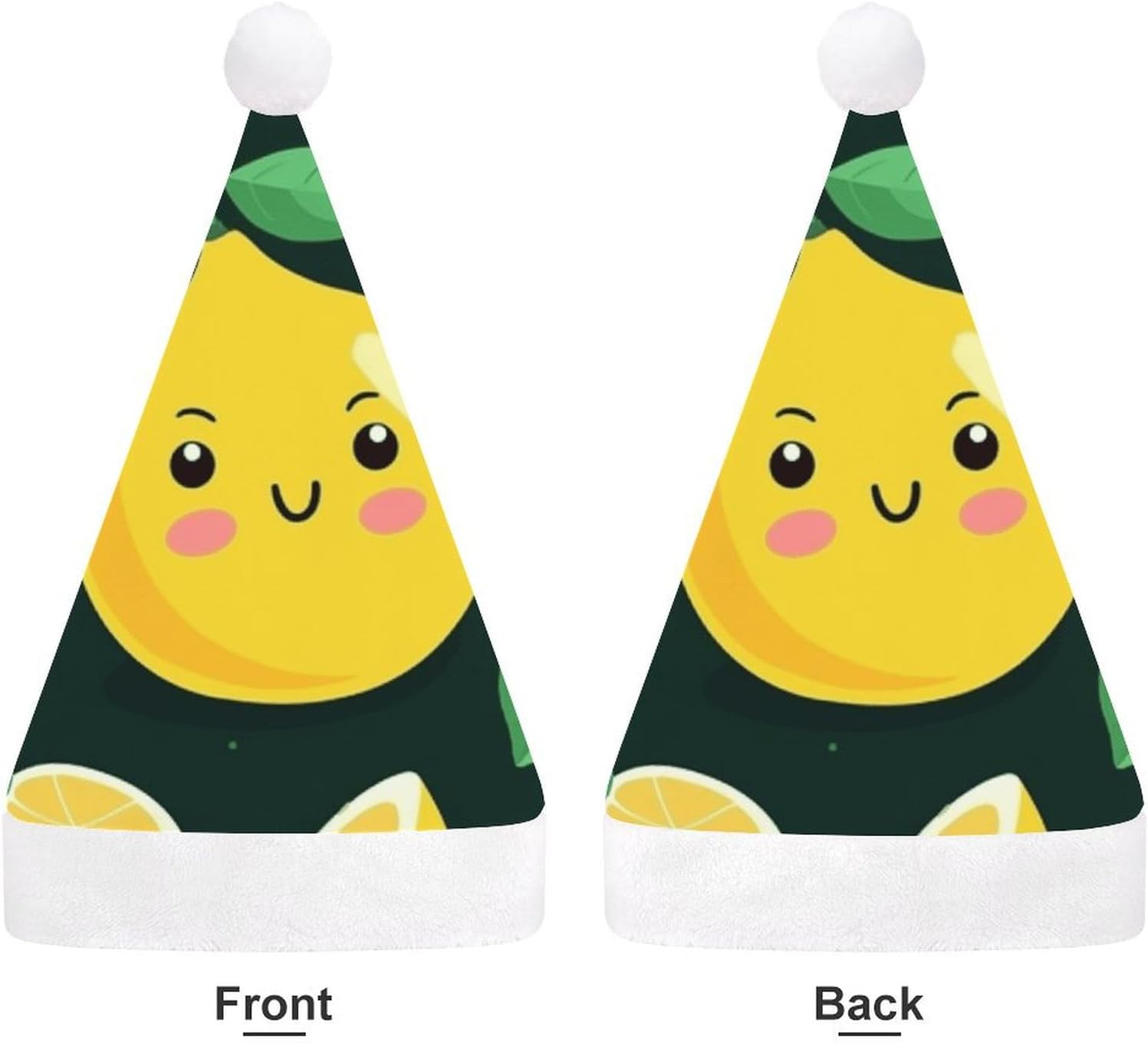 Santa Hat Lemon Fruit Christmas Headwear