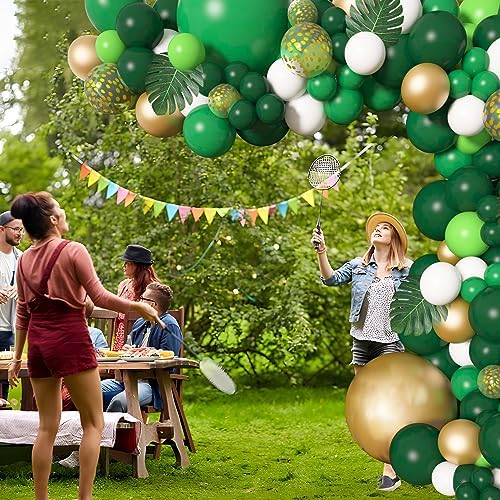 Amandir 163Pcs Jungle Party Balloons Garland Arch Kit