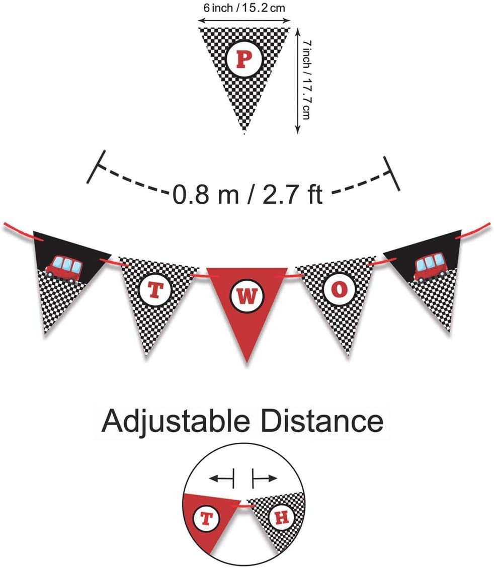 Ready to Hang Happy Birthday Bunting Garland