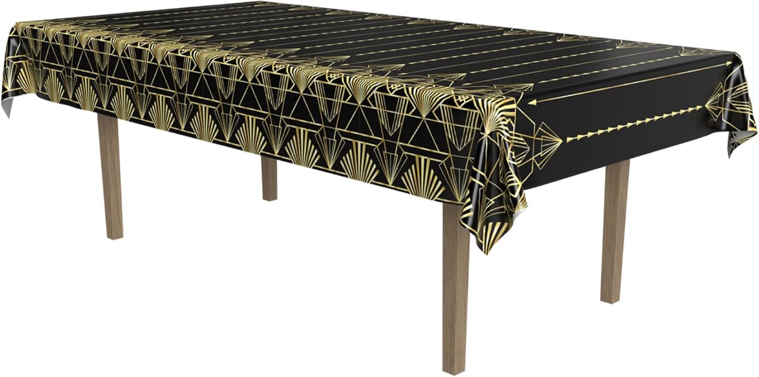 Beistle Great 20s Tablecover 54x108