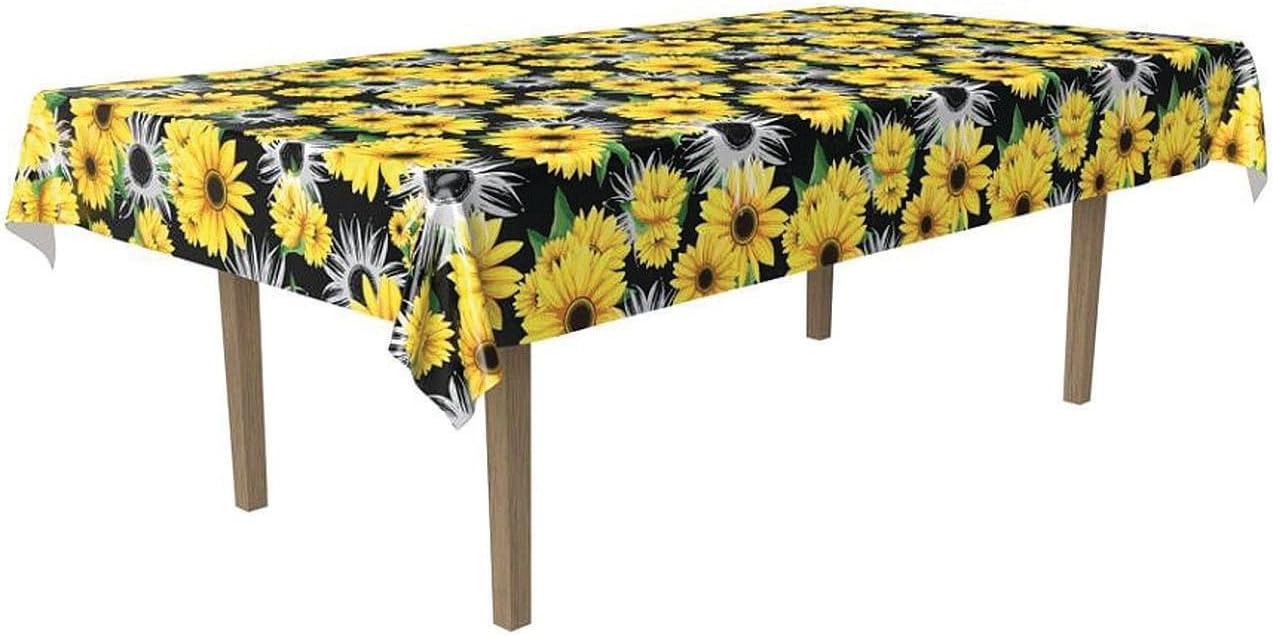 Beistle Sunflower Party Tablecover