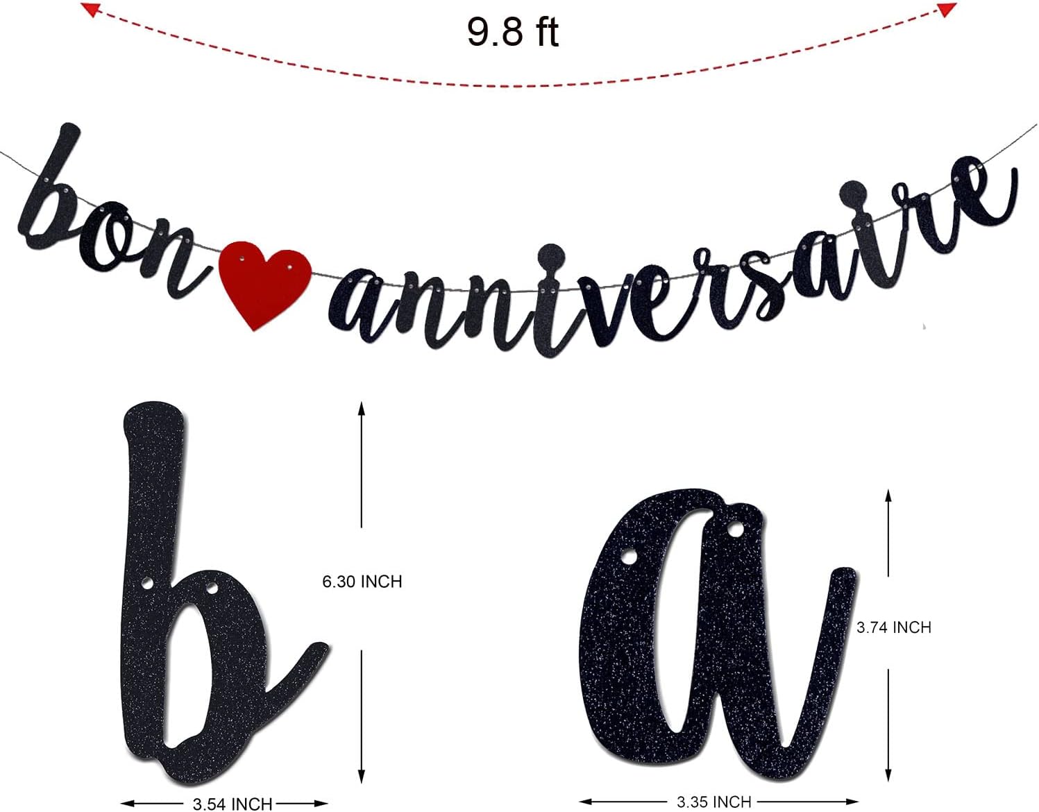 Bon Anniversaire Birthday Banner Garland Decorations French Theme