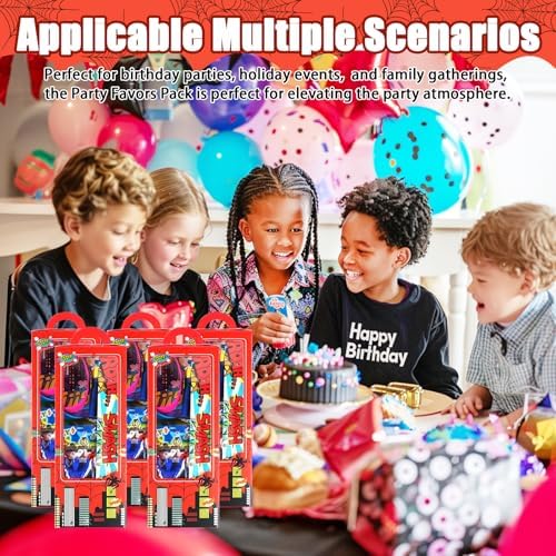 158Pcs Hero Party Favors 12 Guests Set