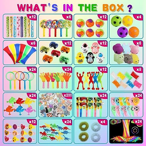 600 Pack Fidget Toys for Kids 8-12 and Adults