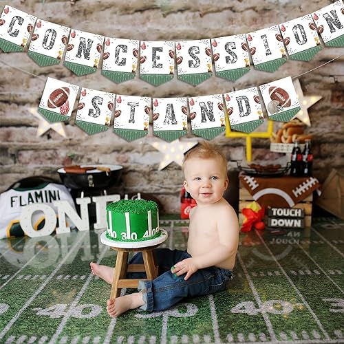JOYMEMO Football Banner - Birthday Decor for Boys