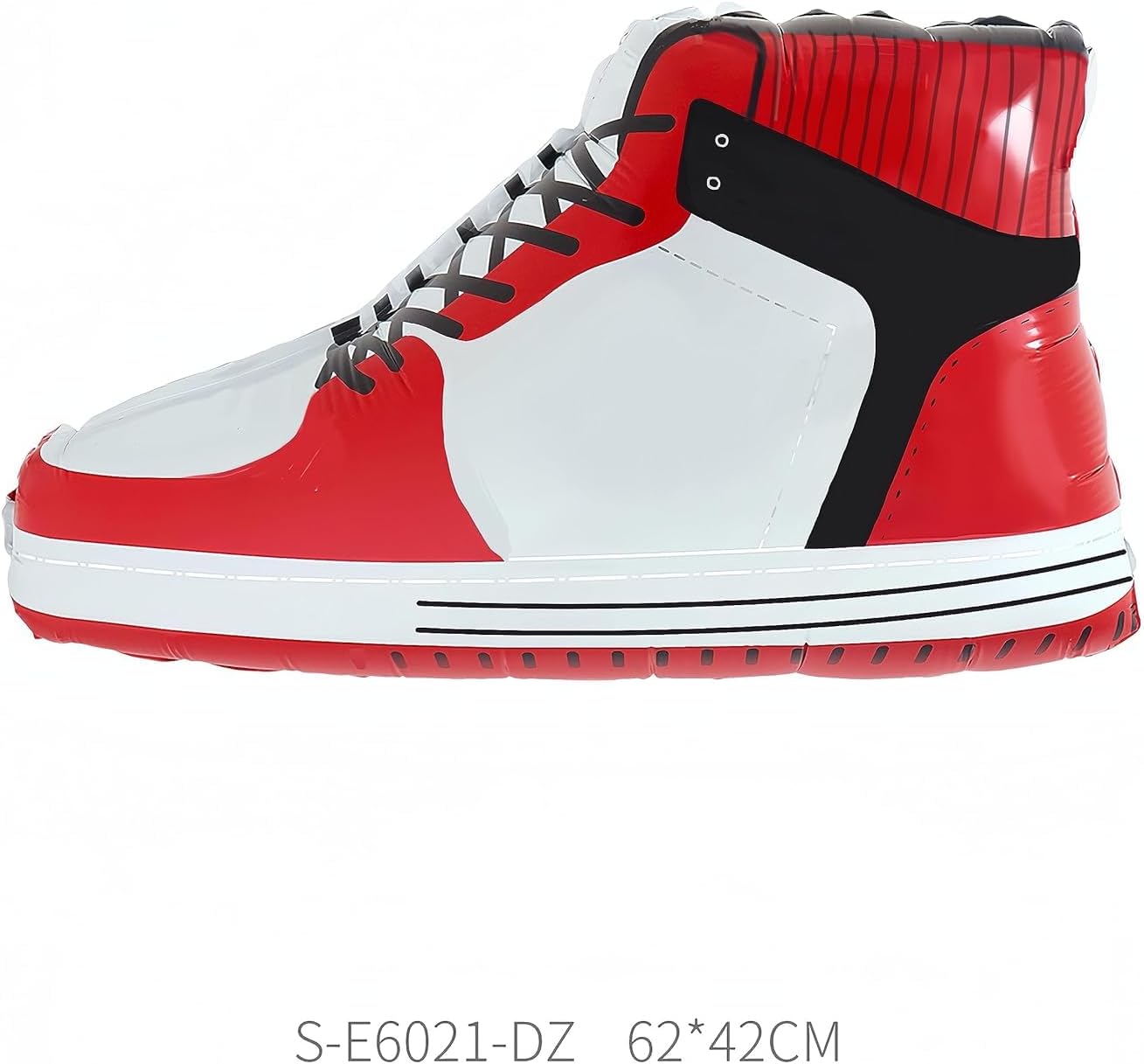 6 Piece Sports Basketball Shoes Sneaker Balloons Set