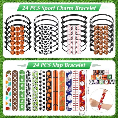 Aoriher 120 Pcs Sports Party Favors Set for Kids