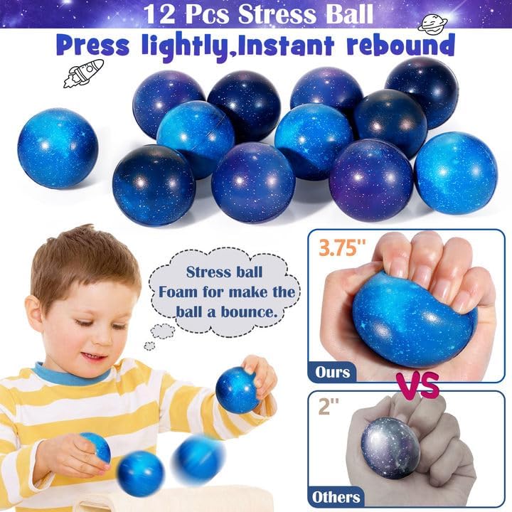 Golray 84pcs Space Party Favors Kit for Kids