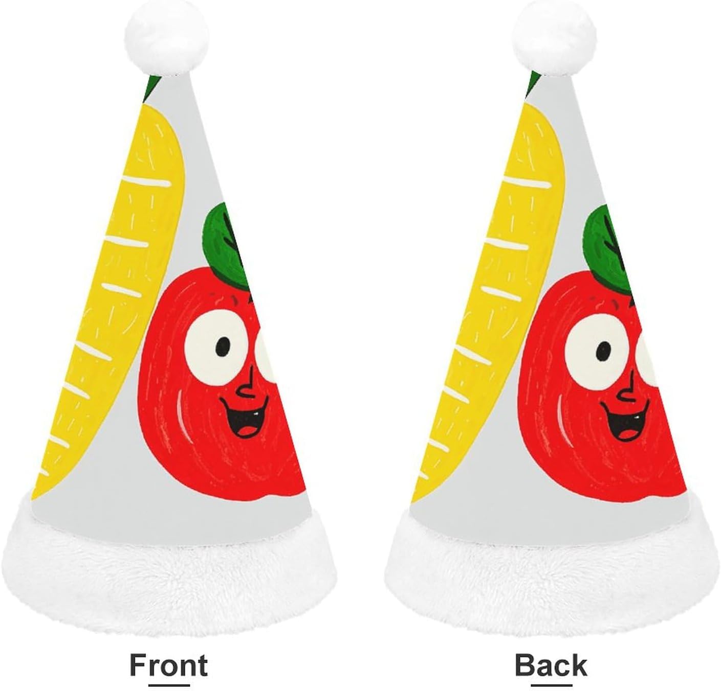 NWGHM Christmas Hat Cartoon Vegetable Fruit Novelty Headwear