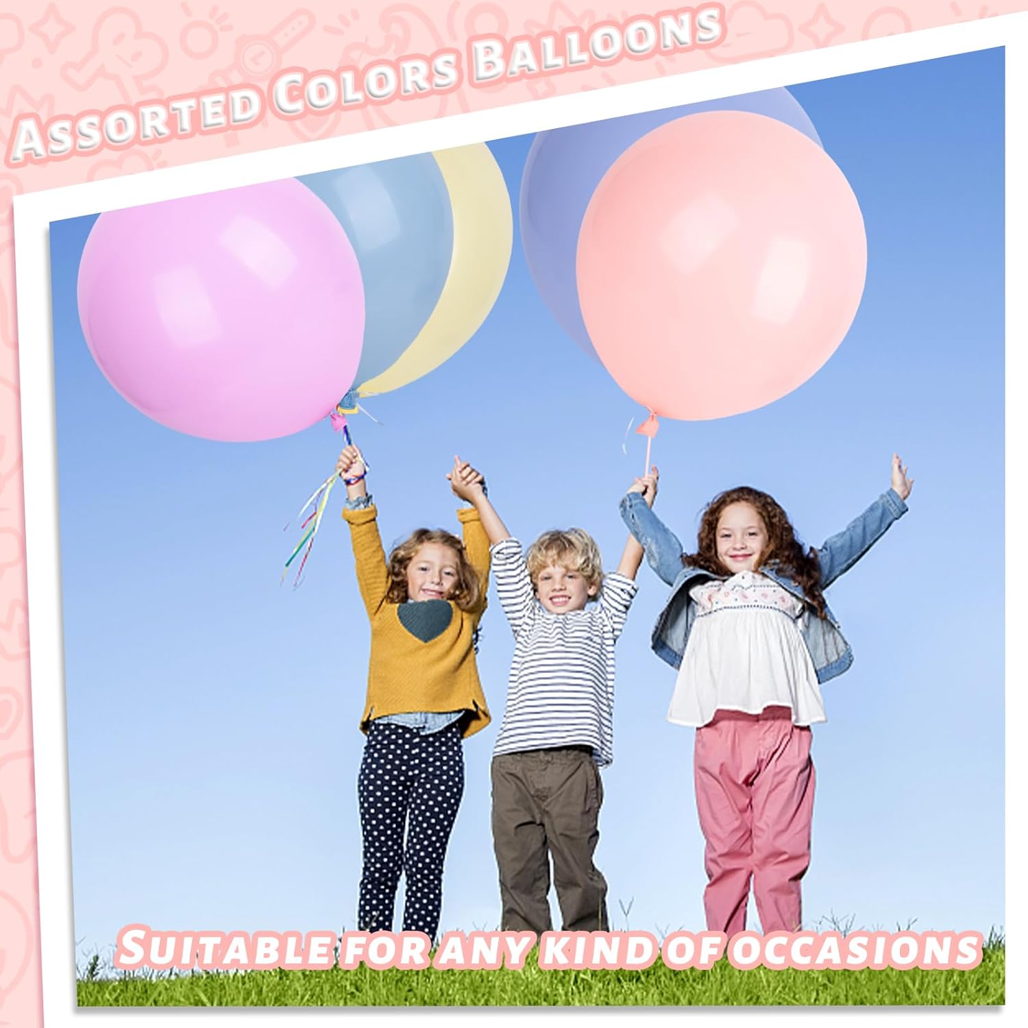 LovesTown 15PCS Pastel Balloons 18inch