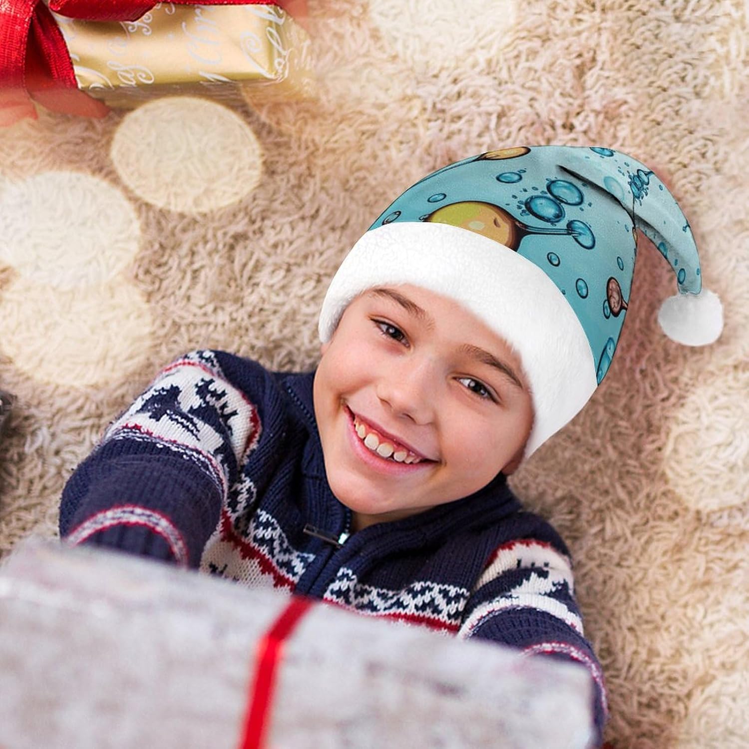 Christmas Hat for Adults - Festive Plush Headwear