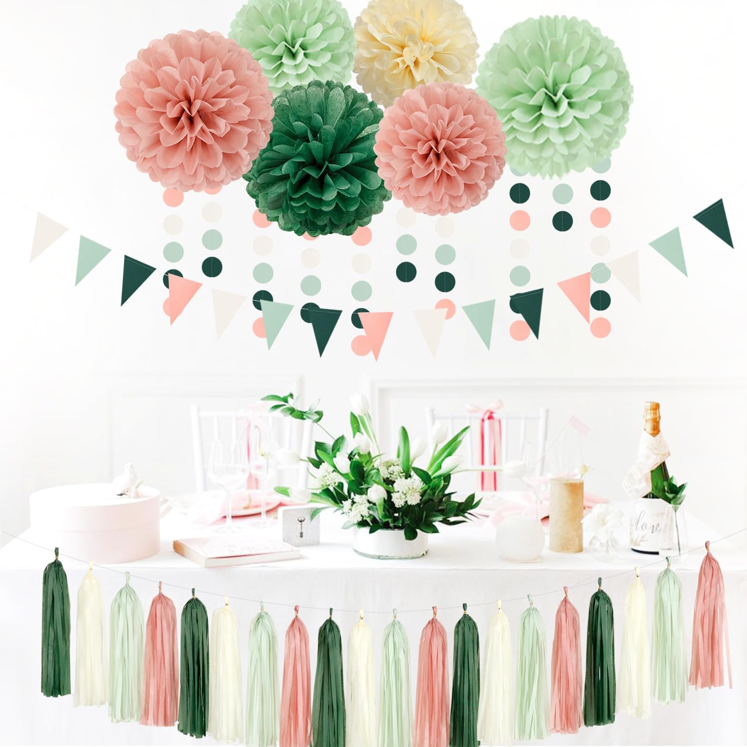 Lasting Surprise Rustic Boho Decor Kit 23pcs