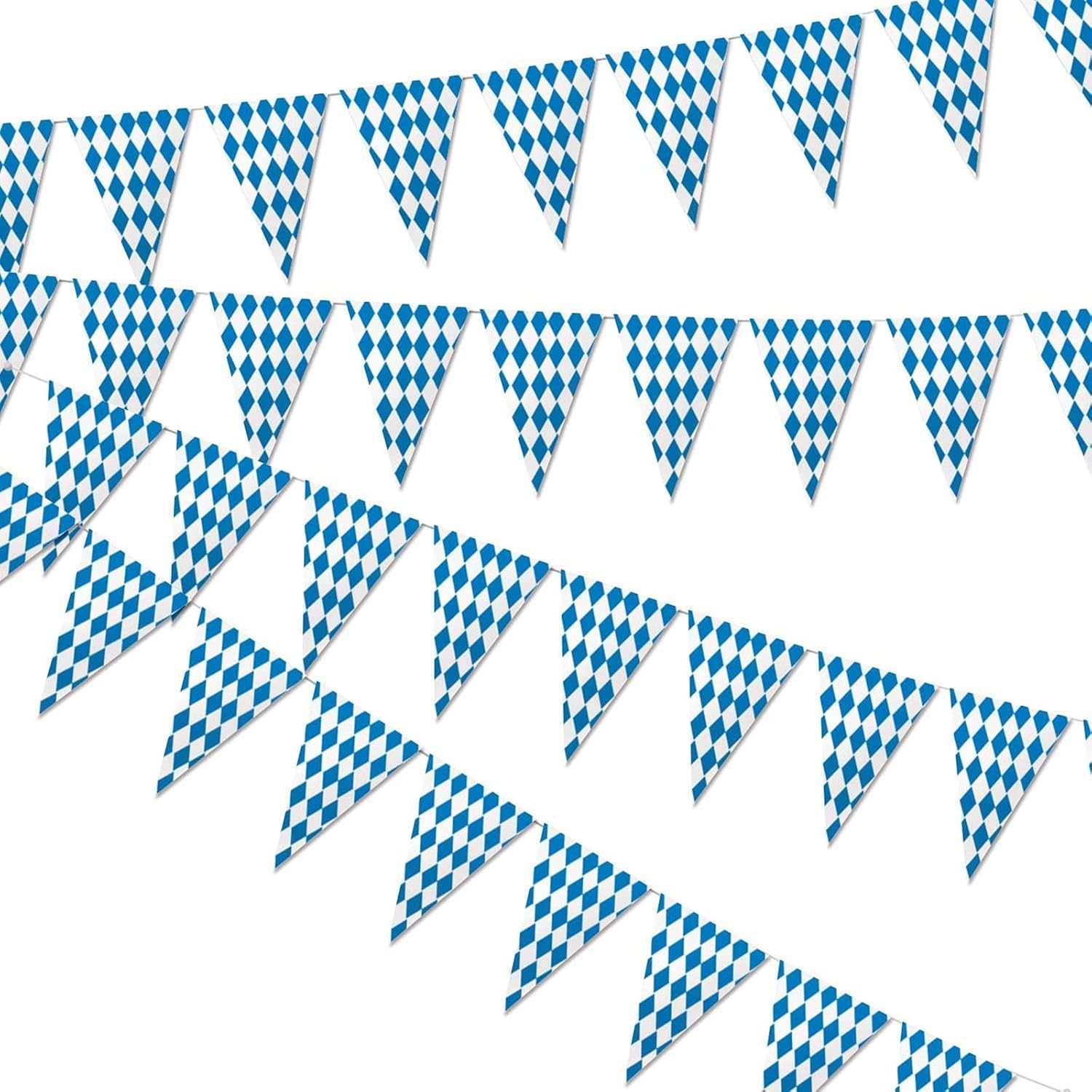 131 Feet Oktoberfest Bavarian Flag Set 4PCS