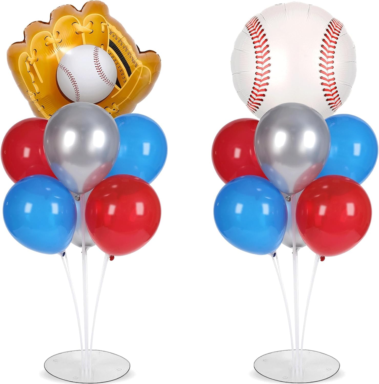 Baseball Themed Balloons Stand Kit 2 Sets