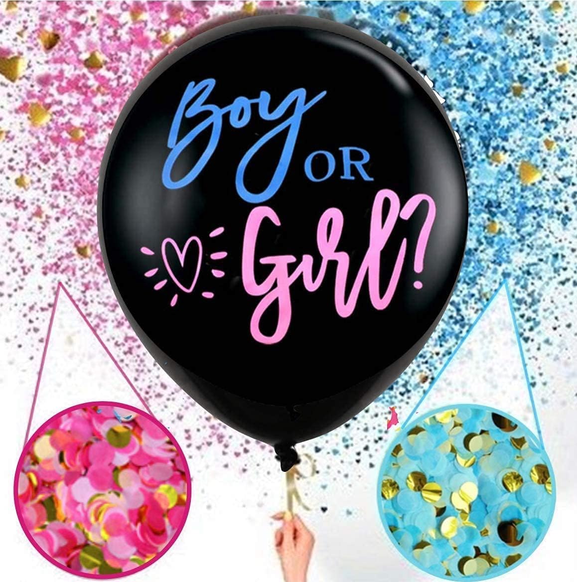 HAPPYLAND Gender Reveal Balloon 36 Inch