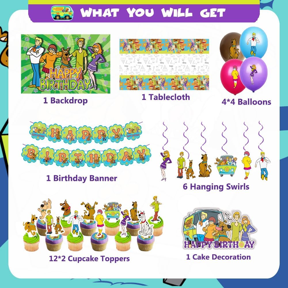 Gotofun Dog Birthday Party Decorations Kit