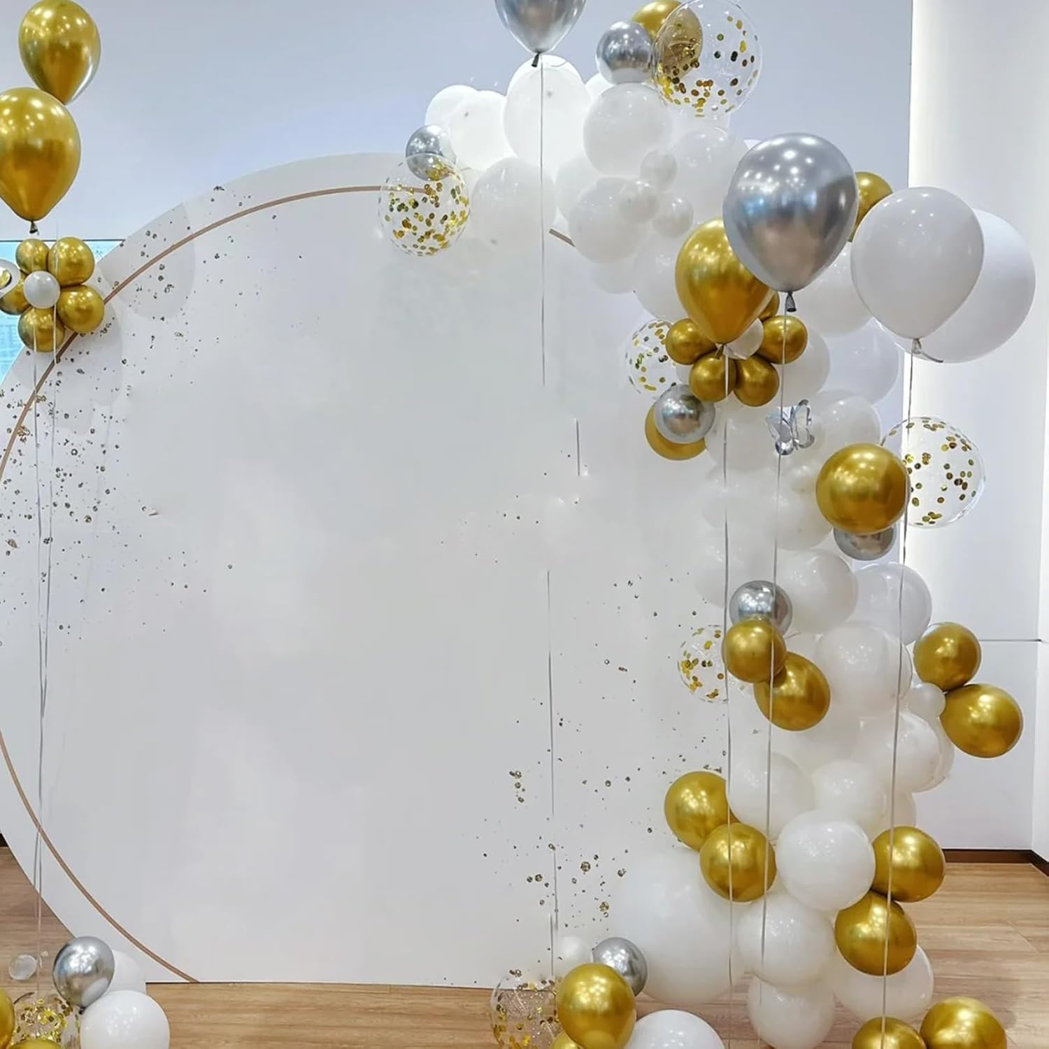 Paready 60 Pcs 12 Inch Metallic Balloons Set