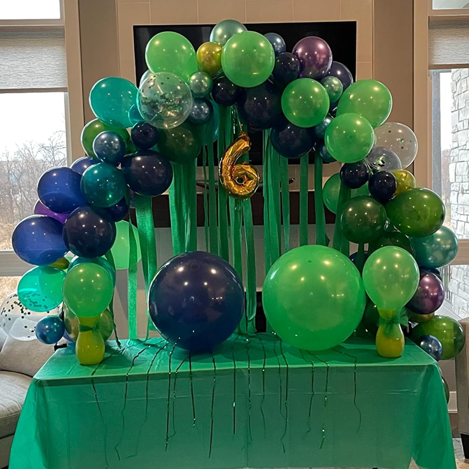 KEPMOV 12 Inch Balloons Party Decor Kit