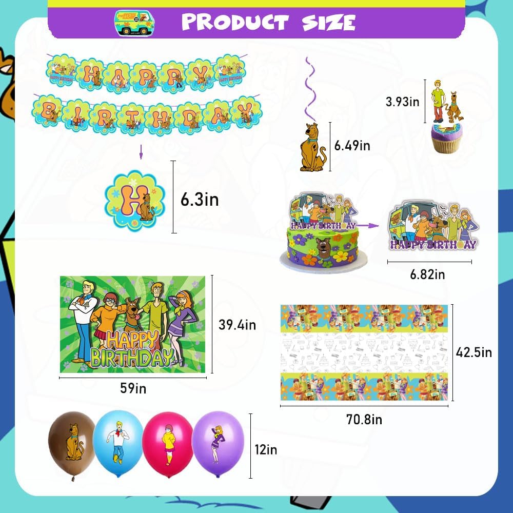 Gotofun Dog Birthday Party Decorations Kit