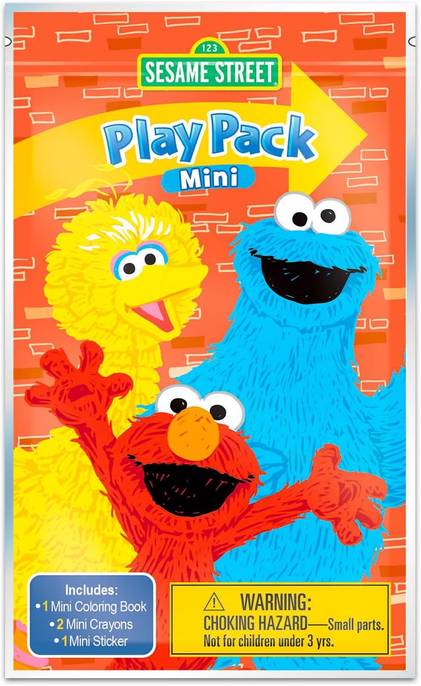 Sesame Street Mini Party Favors Set for Kids