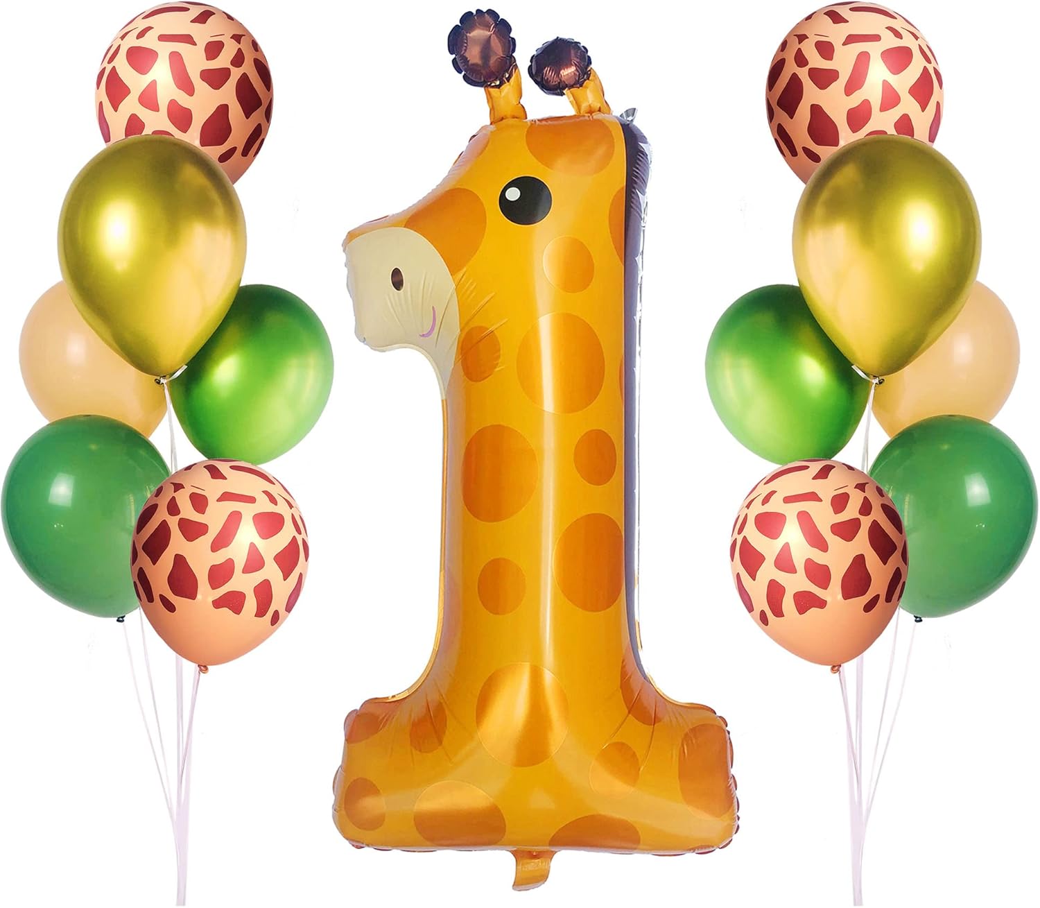 Giraffe Wild One Balloons 40 Inches Birthday Decorations