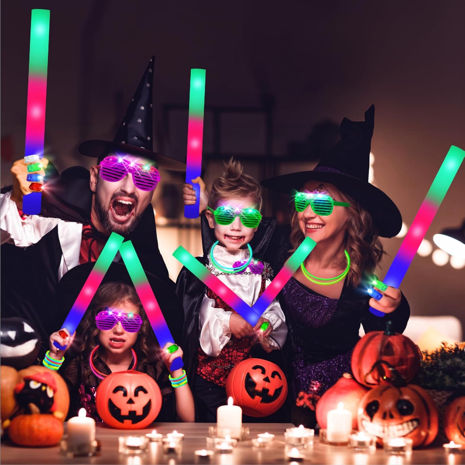 HONLYNE 168 PCS Glow in the Dark Party Supplies