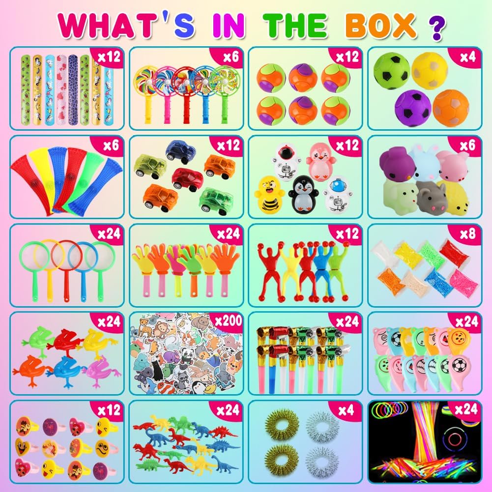 600 Pack Fidget Toys for Kids 8-12 and Adults