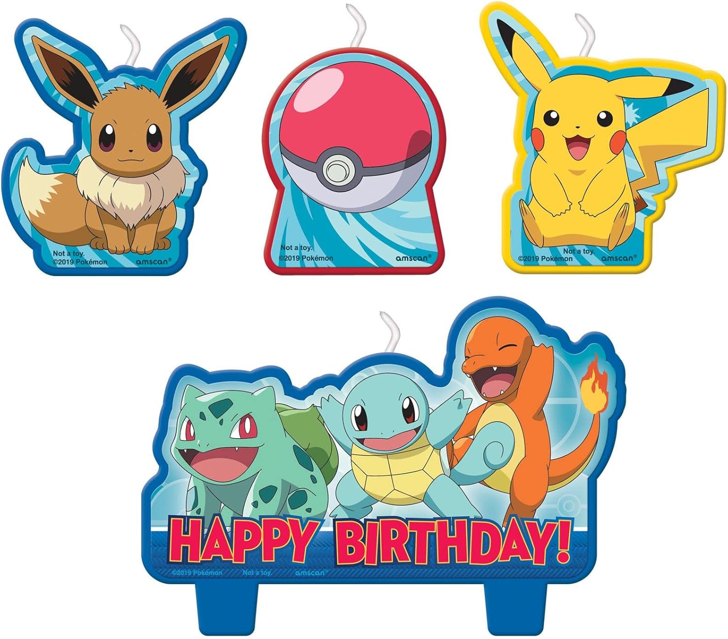 Pokmon Birthday Party Decorations and Supplies Pack