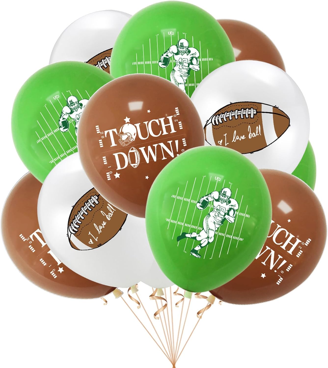 Football Themed Birthday Banner Decorations Set