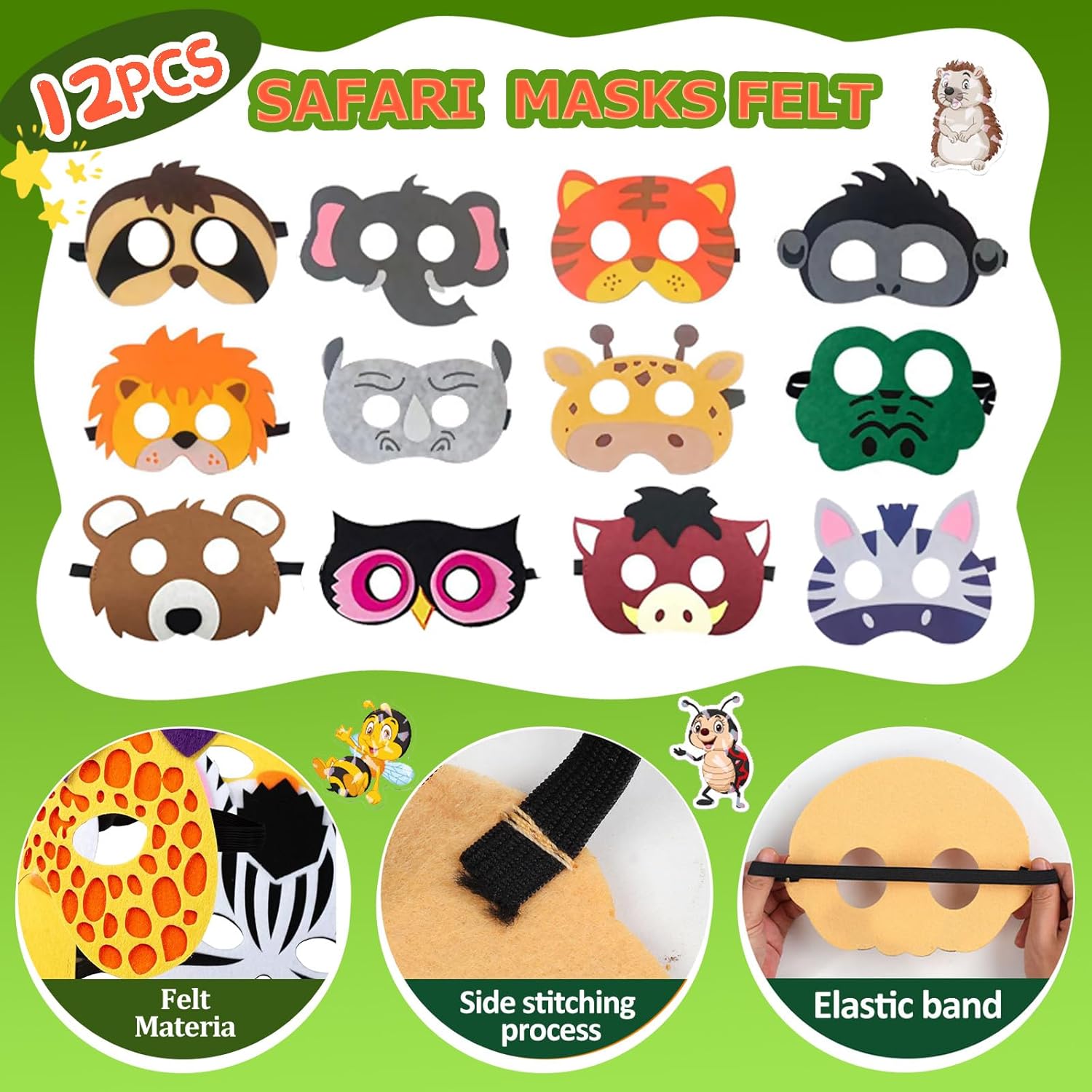 158 pcs Jungle Safari Party Favors for Kids