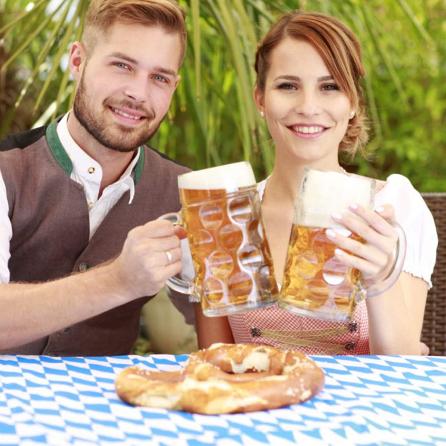 Iceyyyy 3 Piece Oktoberfest Table Cover