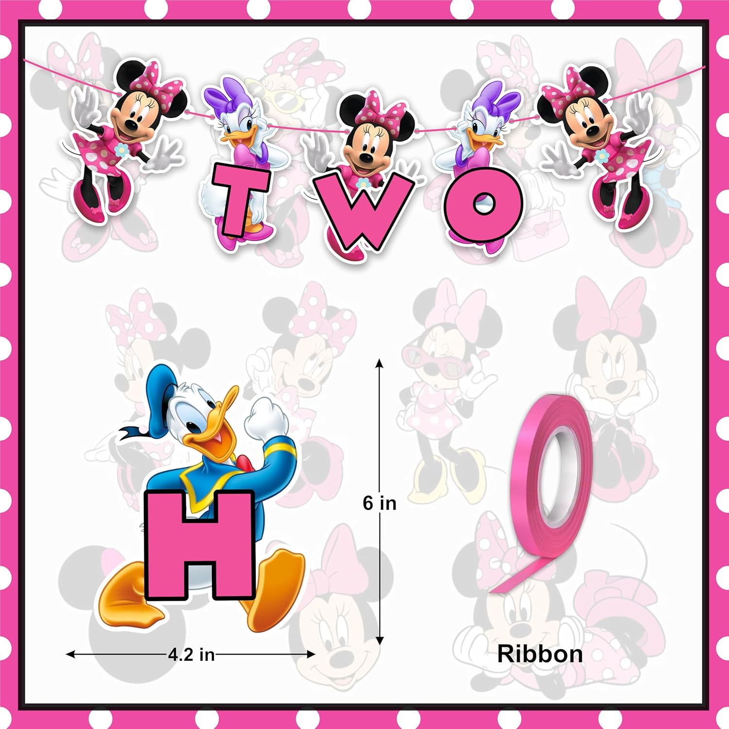 Seyal Minie Mouse Double Banner