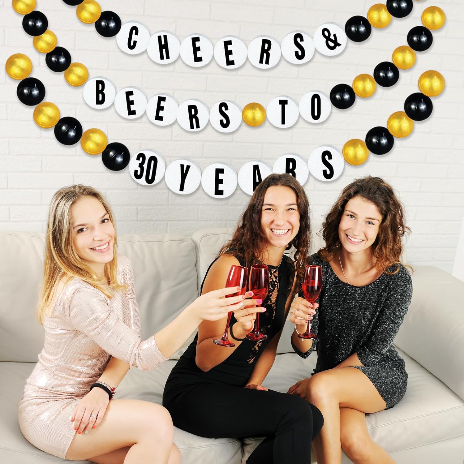 DIY Friendship Bracelet Birthday Banner Kit