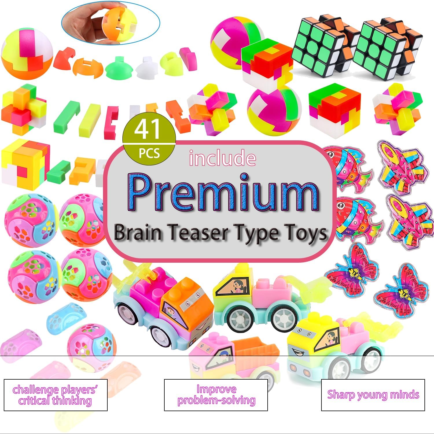 500 PCS Premium Party Favors for Kids