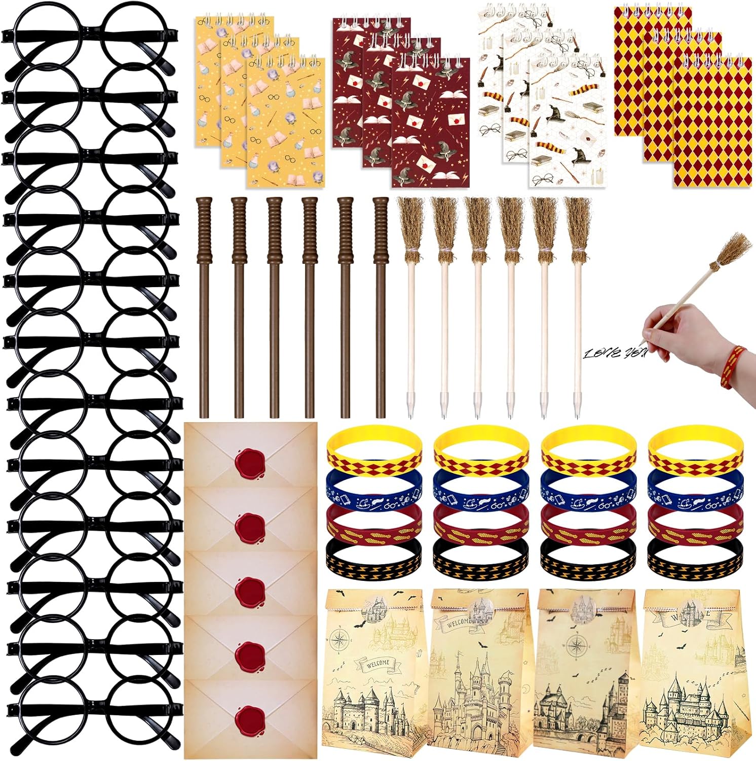 Vanblue 84Pcs Wizard Party Favor Pack