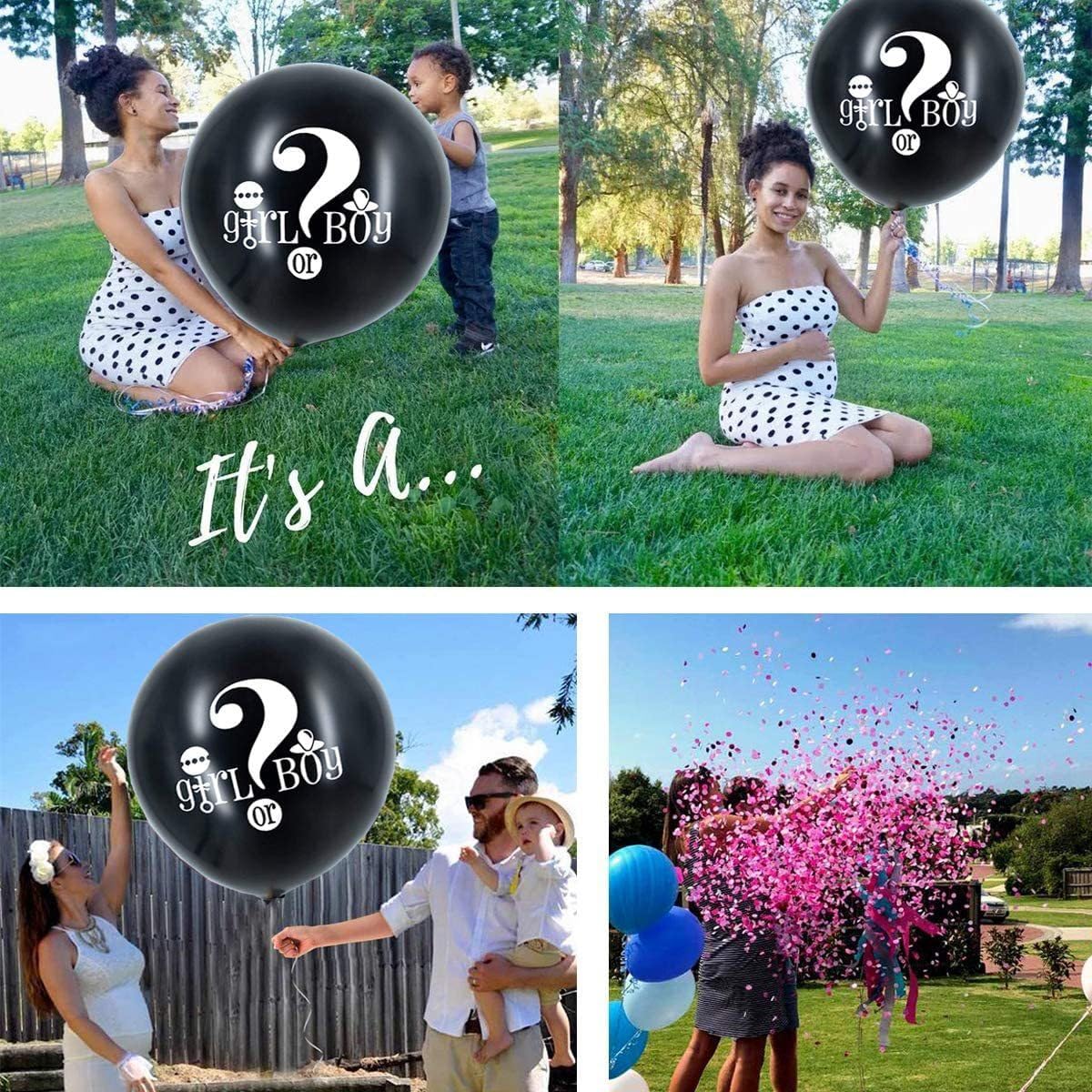 2pcs 36 Inch Gender Reveal Balloon Pop Kit