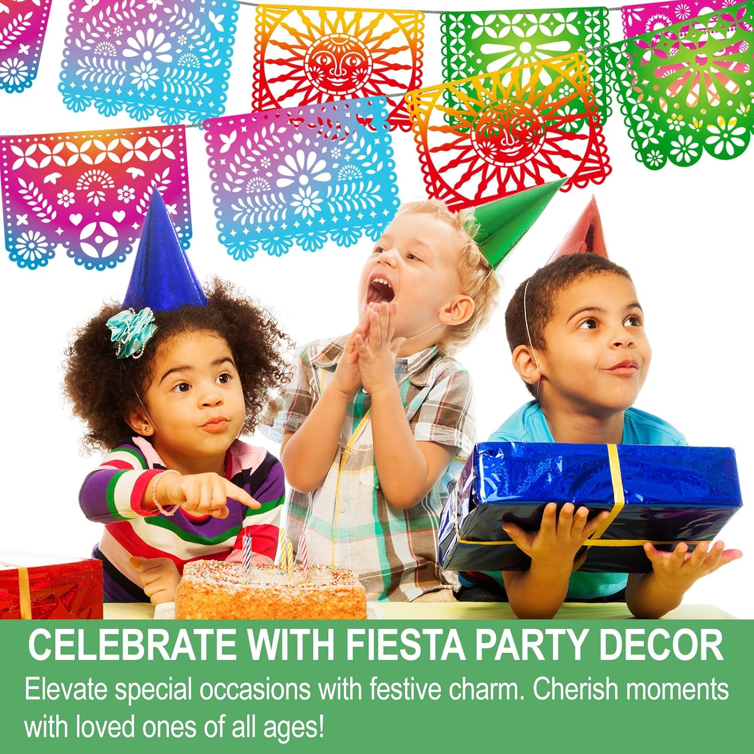 Mexican Party Banners 5 Packs 82 Ft Long