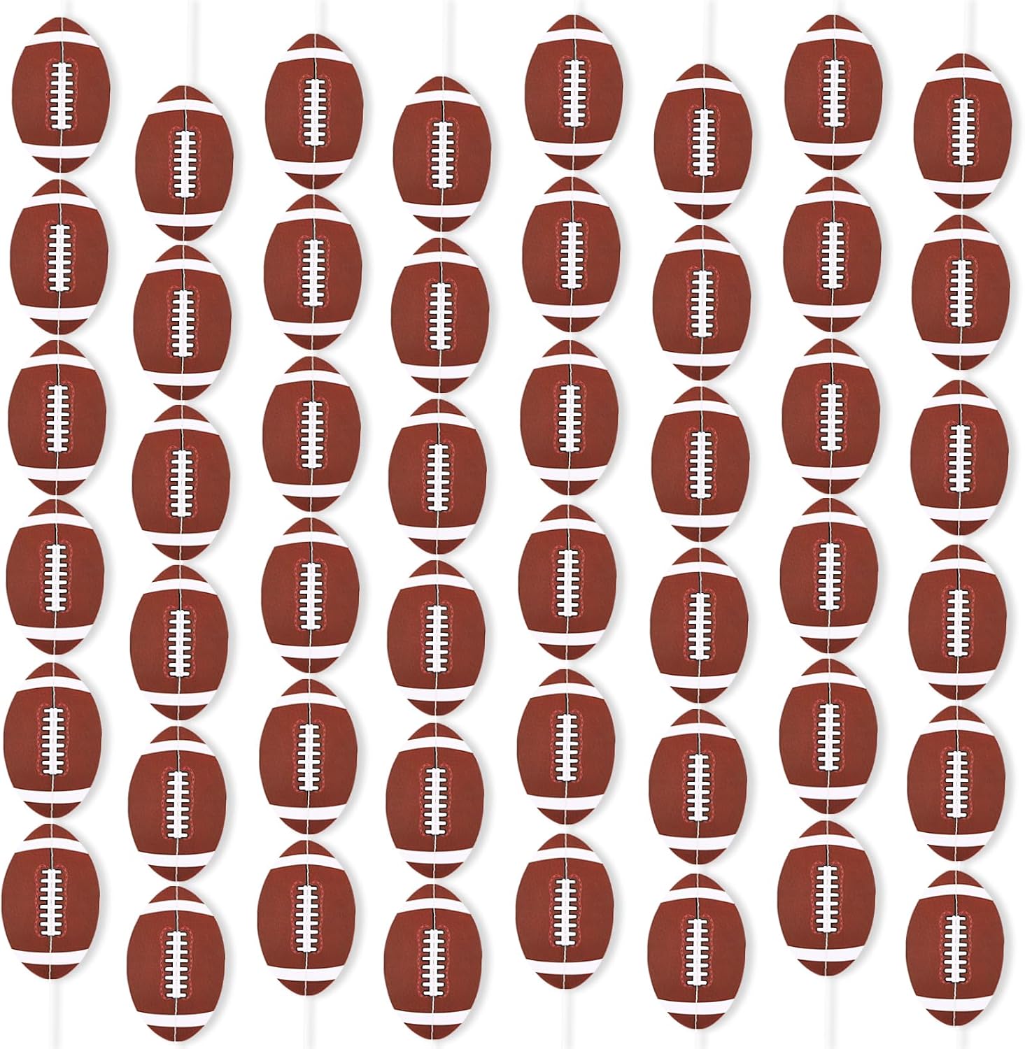 FOIMAS Football Hanging Garlands 8pcs Party Decorations
