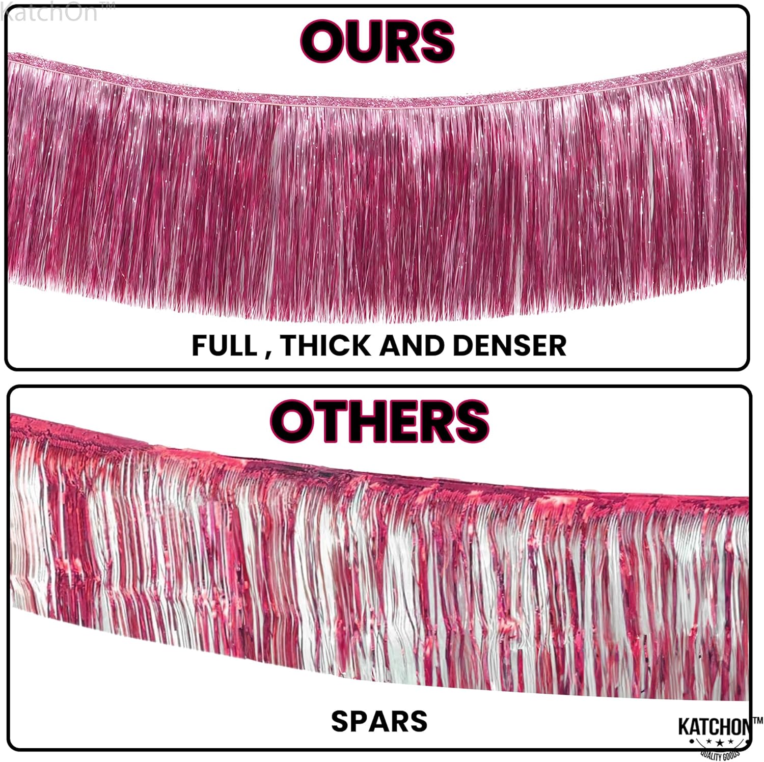 XtraLarge 65 Ft Pink Fringe Banner Pack of 2