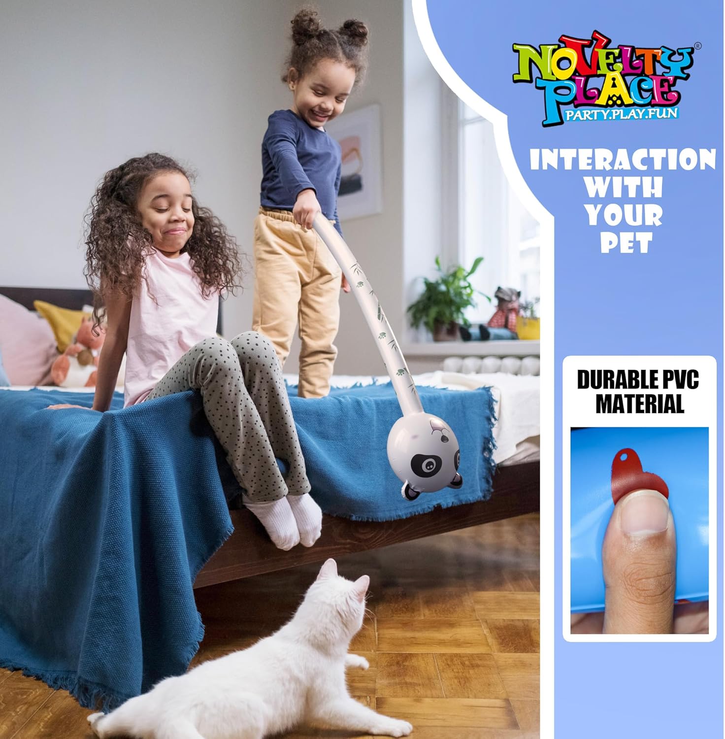 Novelty Place 6 Pcs Inflatable Animals with Sound