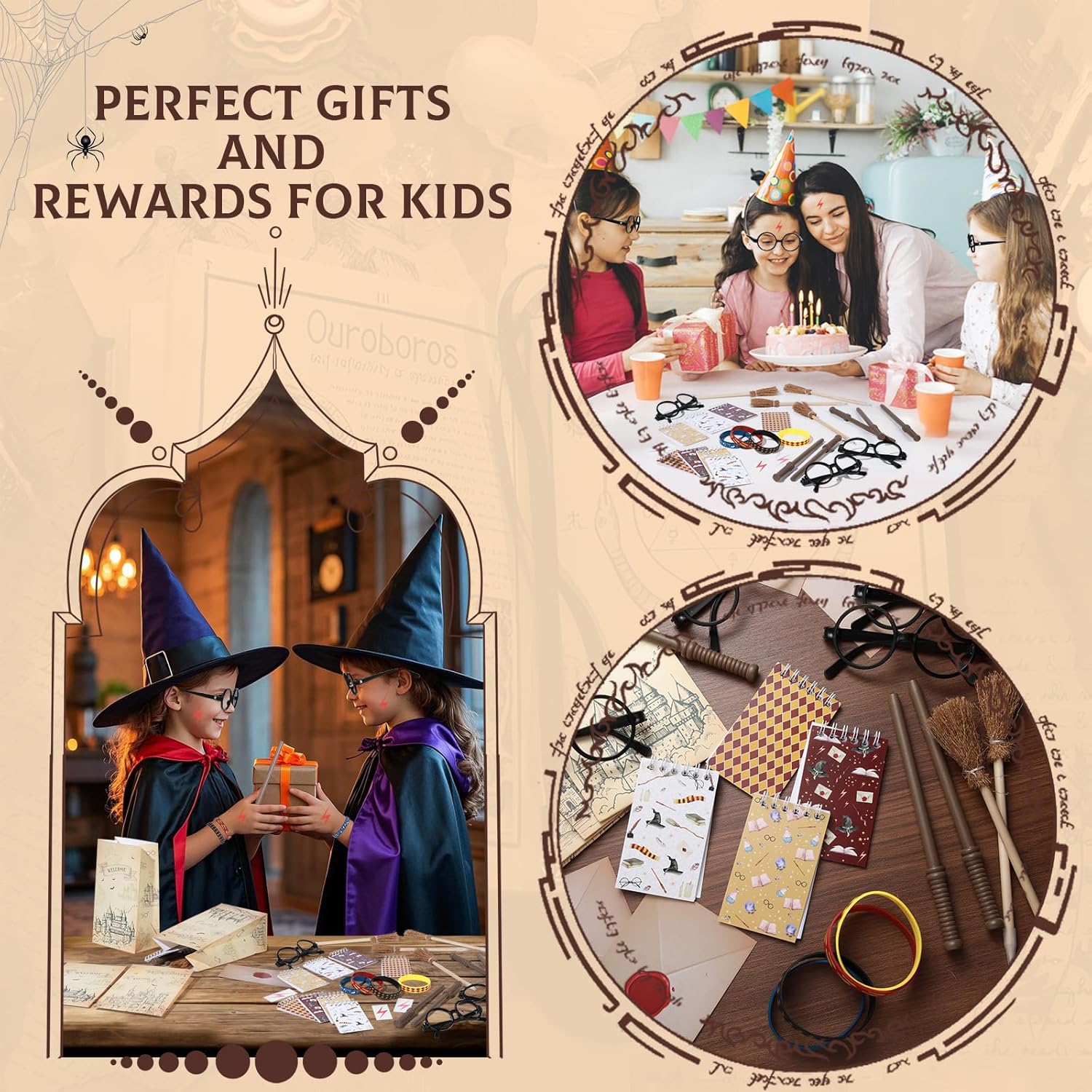 Vanblue 84Pcs Wizard Party Favor Pack