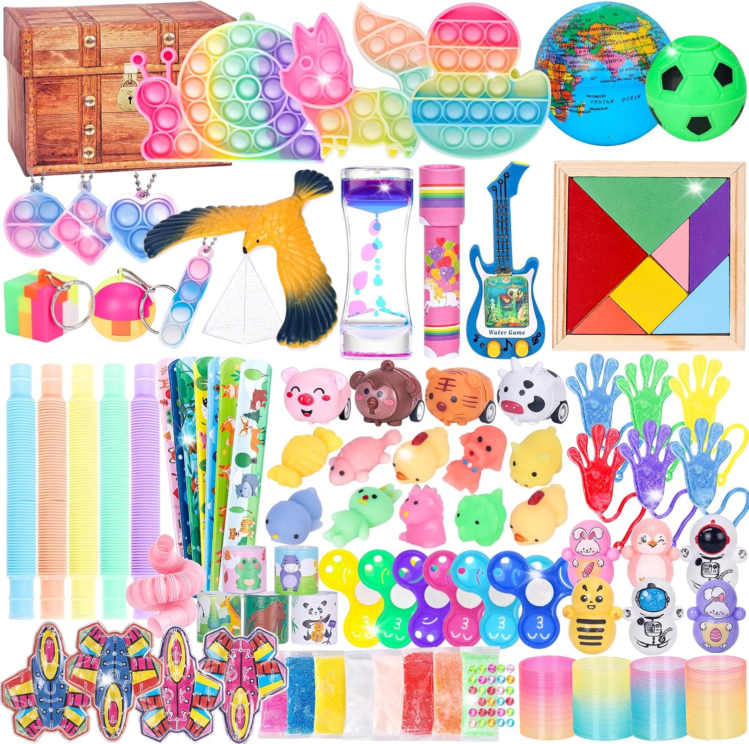 82 Piece Party Favor Toy Pack for Kids Classroom and Birthday