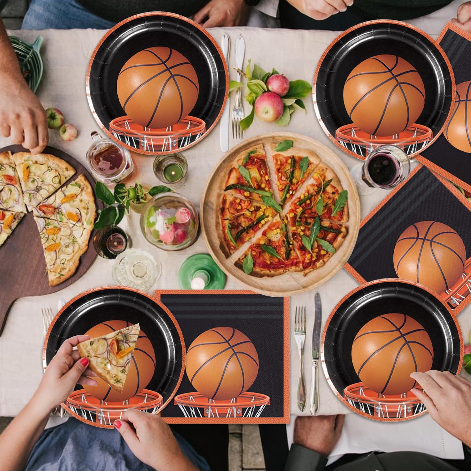 40Pcs Basketball Party Decorations Set