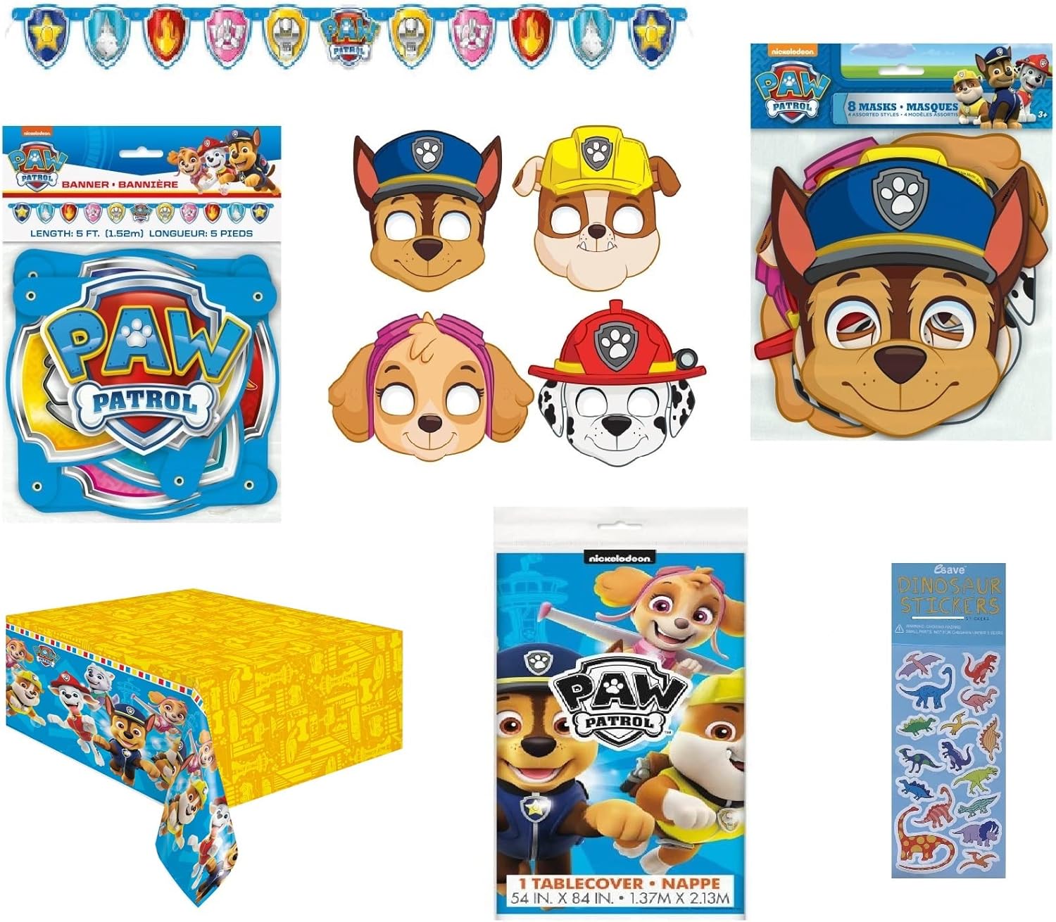 Paw Patrol Birthday Party Decoration Bundle