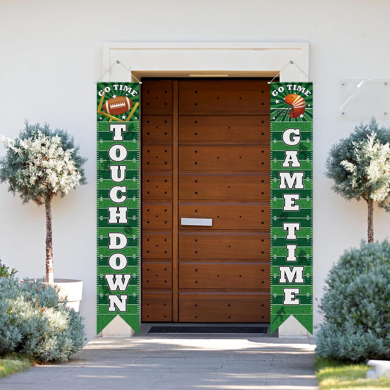 Football Porch Welcome Banner for Sport Parties and Game Themes